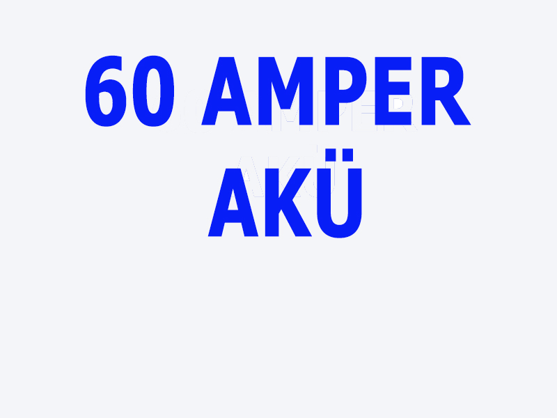 60 Ah Akü