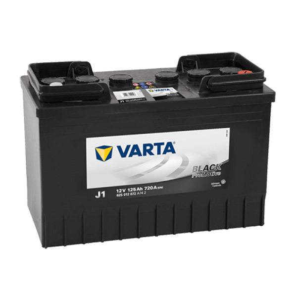 125 AMPER BLACK PROMOTIVE J1 VARTA