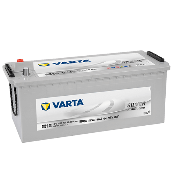 180 AMPER SILVER PROMOTIVE M18 VARTA AKÜ