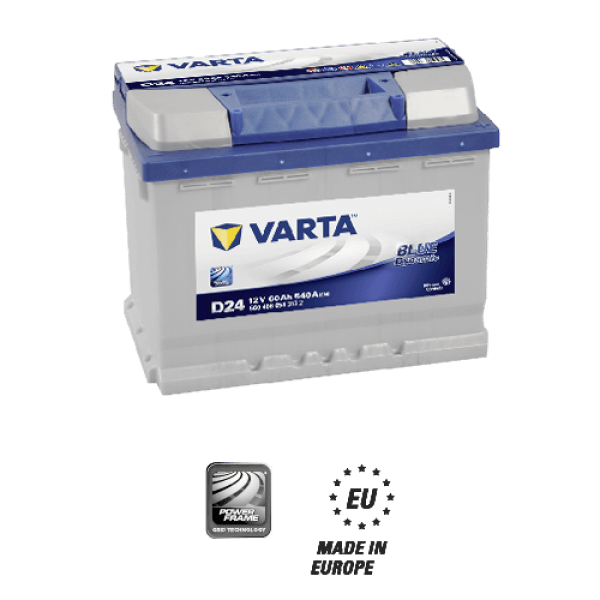 60 Ah BLUE DYNAMIC D24 VARTA