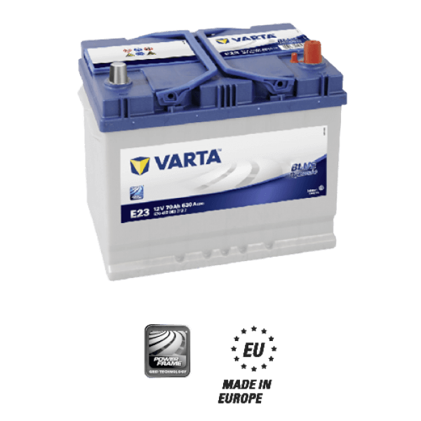 70 AMPER BLUE DYNAMIC E23 VARTA