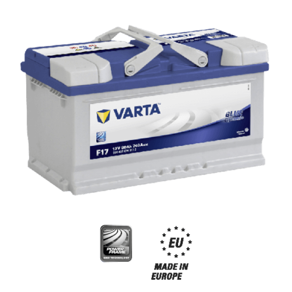 80 AMPER BLUE DYNAMIC F17 VARTA