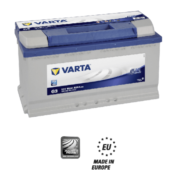 95 AMPER BLUE DYNAMIC G3 VARTA